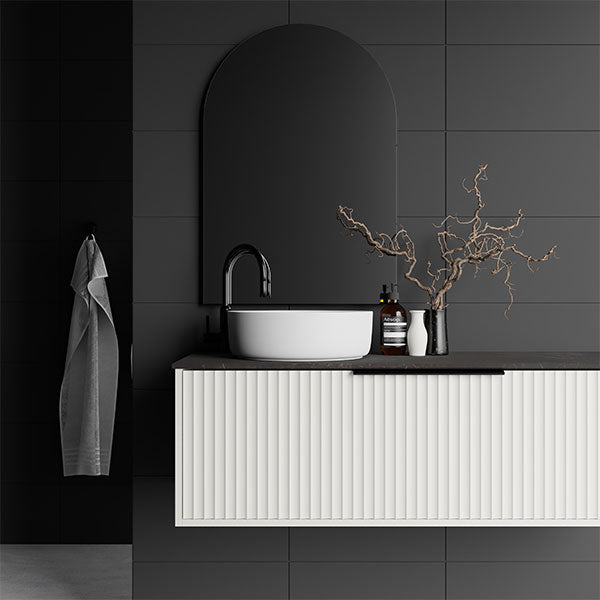 Marquis Cove Wall Hung Vanity Caesarstone Dekton Vasari