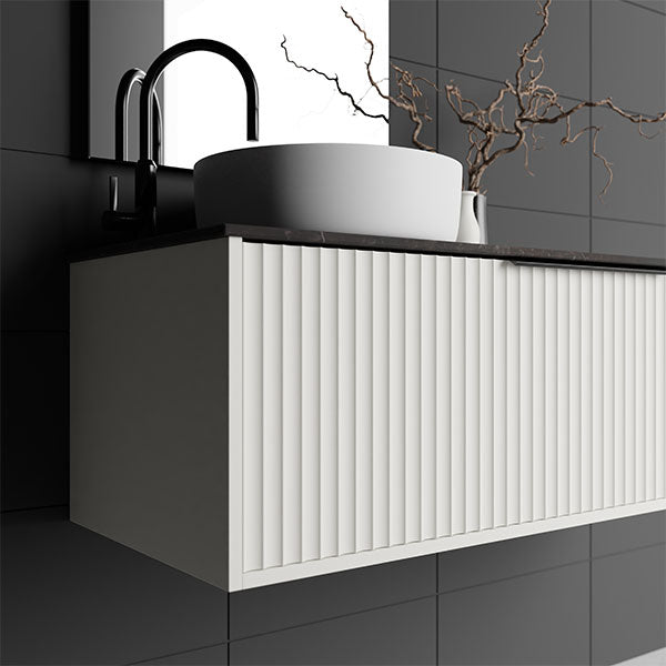 Marquis Cove Wall Hung Vanity Caesarstone Dekton Vasari