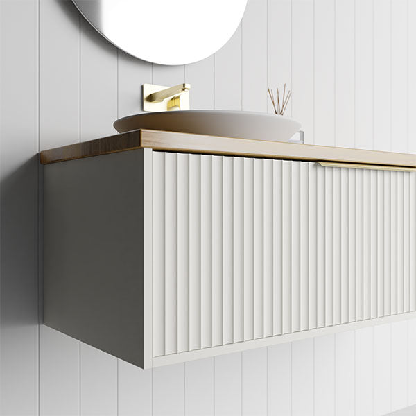 Marquis Cove Wall Hung Vanity Caesarstone Dekton Vasari