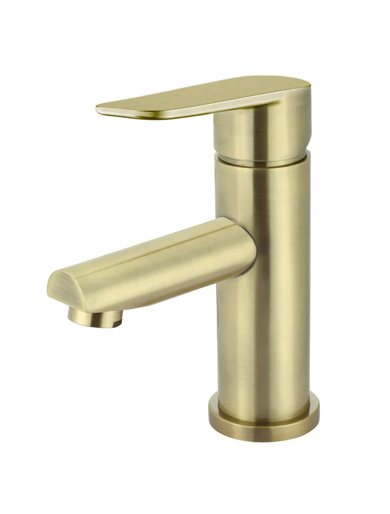 Meir Round Basin Mixer - Tiger Bronze