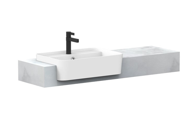 ADP Michel Semi-Recessed Vanity - Wellsons