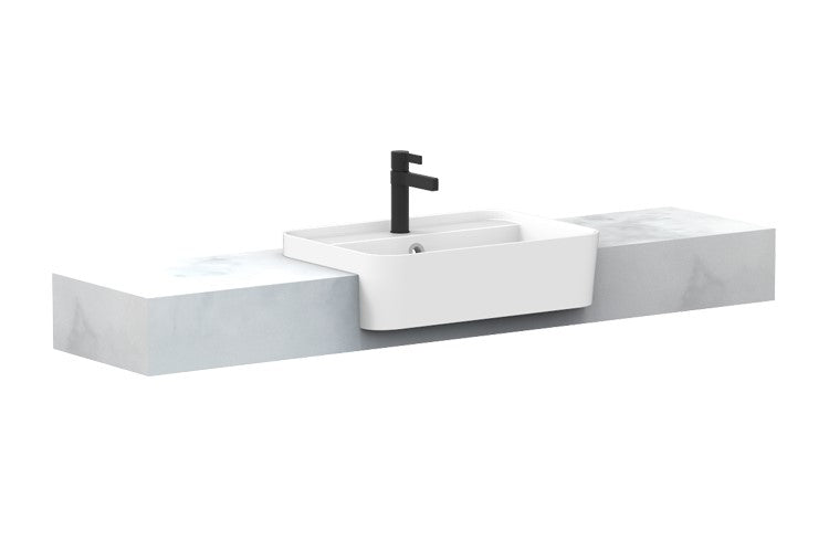 ADP Michel Semi-Recessed Vanity - Wellsons