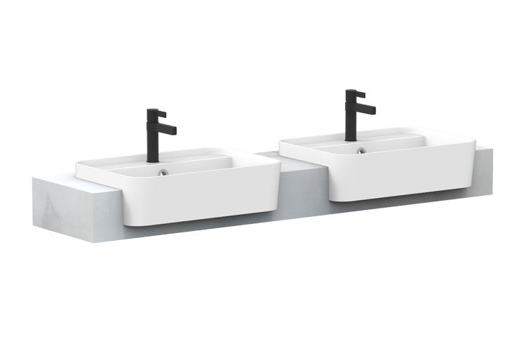 ADP Michel Semi-Recessed Vanity - Wellsons