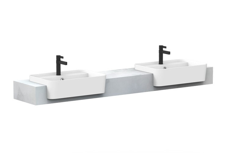 ADP Michel Semi-Recessed Vanity - Wellsons