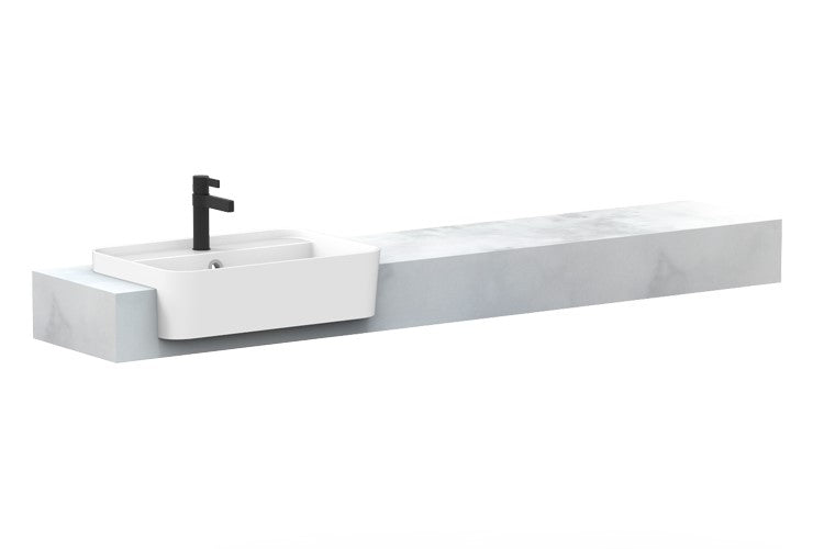 ADP Michel Semi-Recessed Vanity - Wellsons