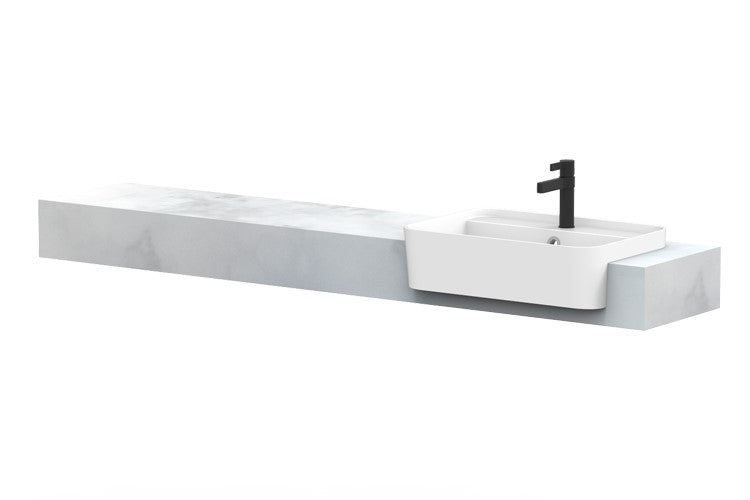 ADP Michel Semi-Recessed Vanity - Wellsons