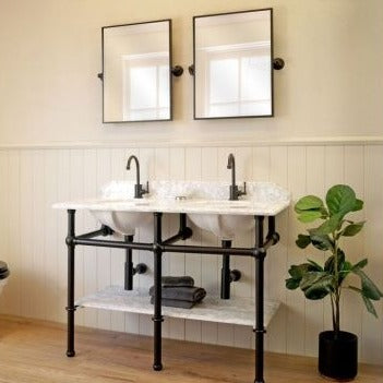 Turner Hastings Mayer Rectangle Mirror - Chrome