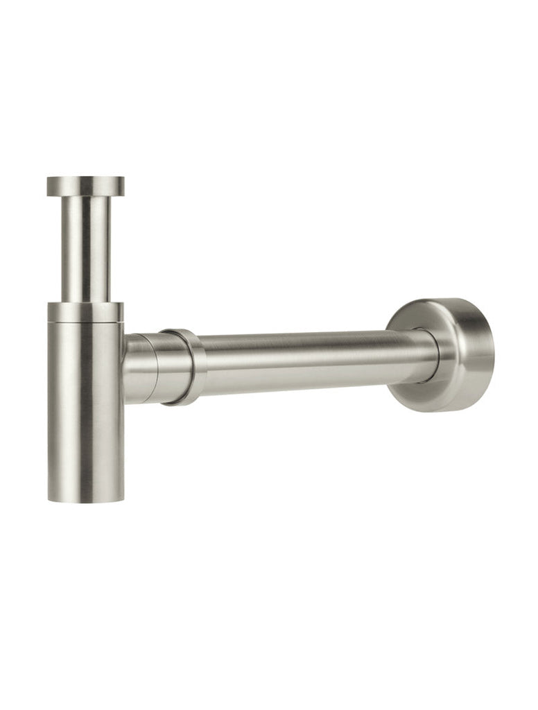 Meir Round Bottle Trap - Brushed Nickel