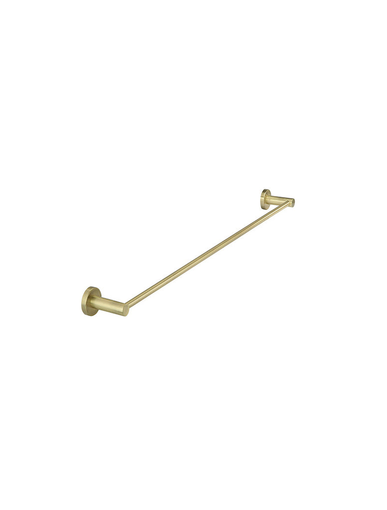 Meir Round Single Towel Rail - Tiger Bronze