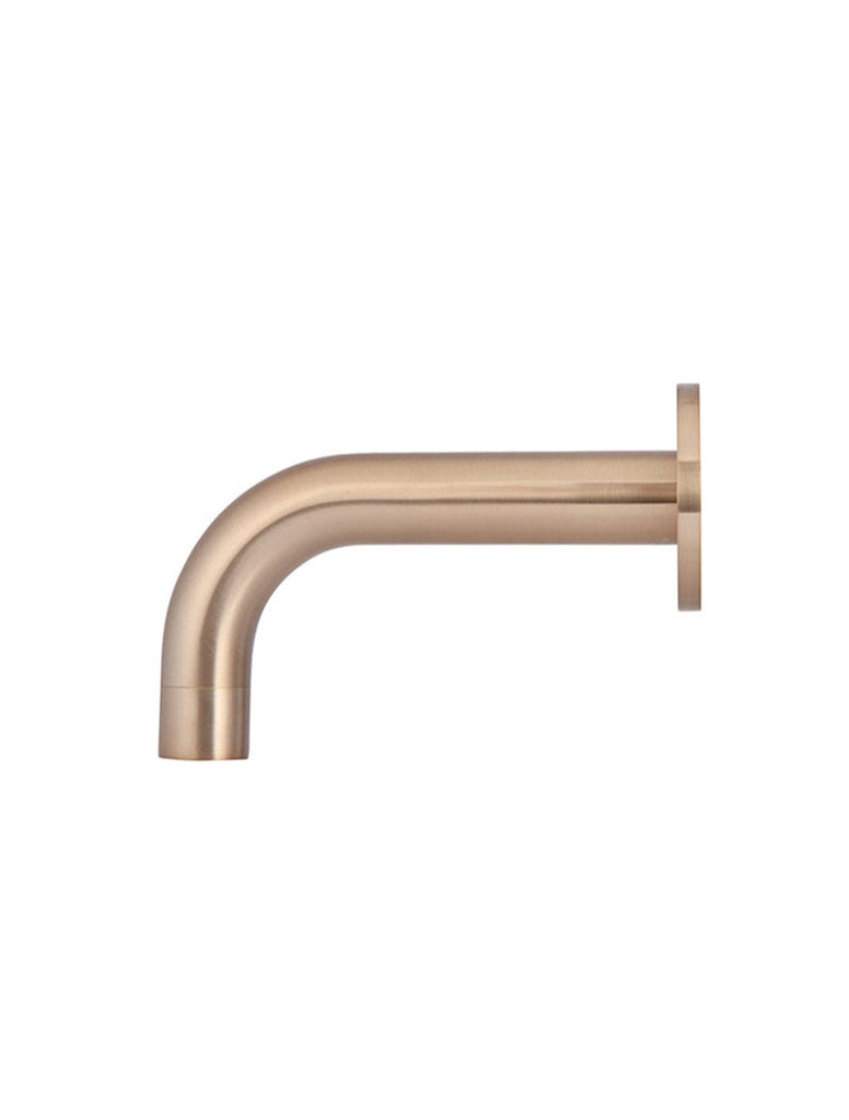 Meir Round Curved Spout - Champagne