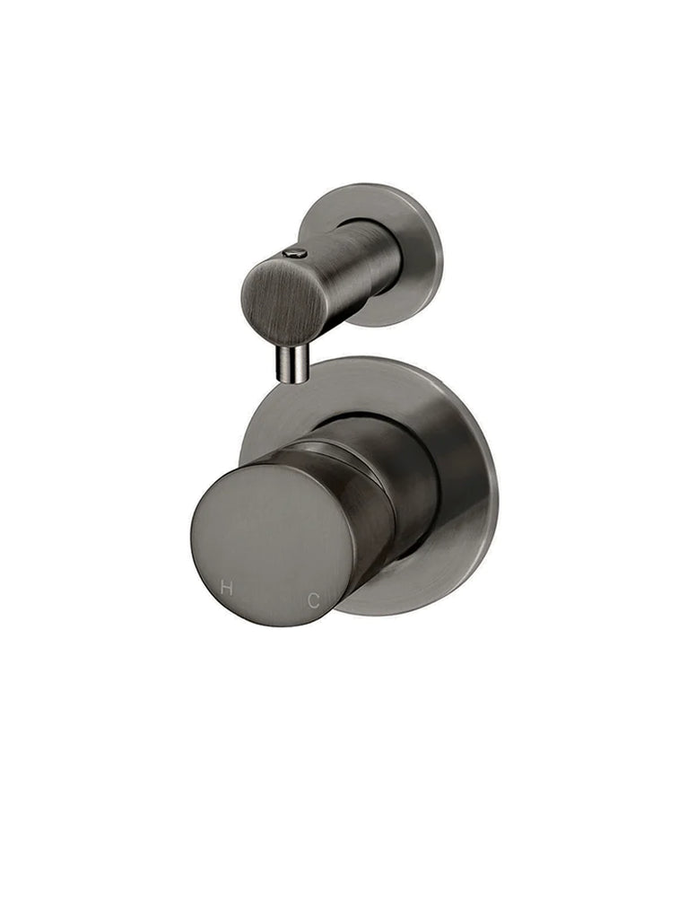 Meir Round Wall Mixer Diverter - Shadow