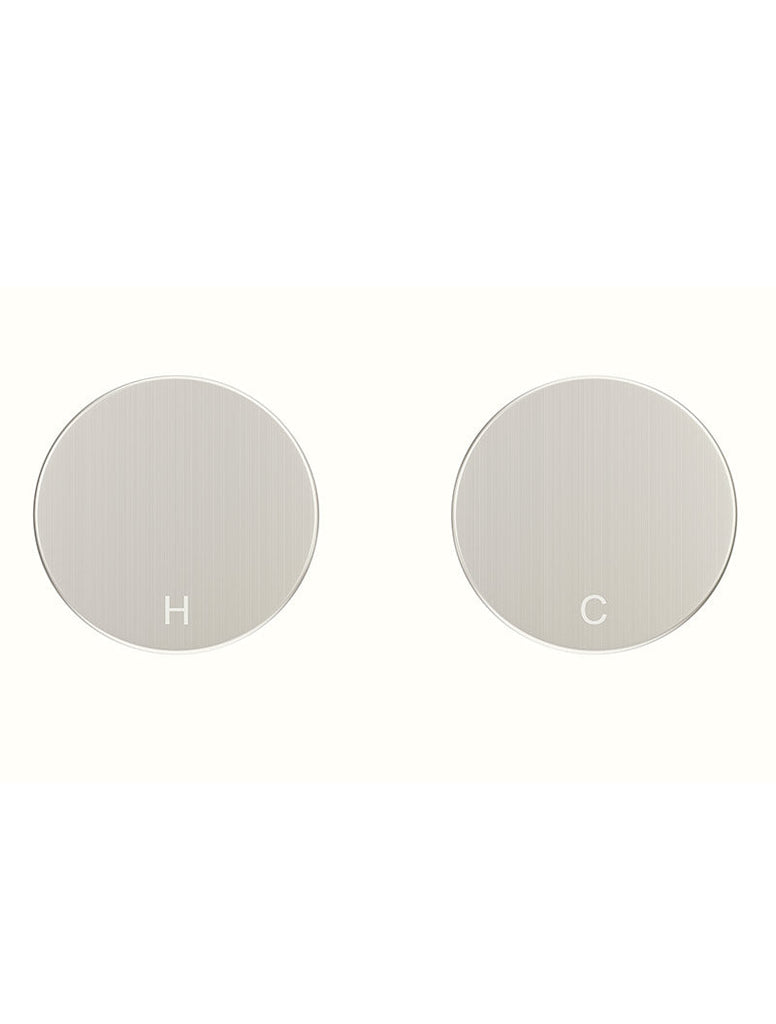 Meir Circular Wall Top Assemblies - Brushed Nickel