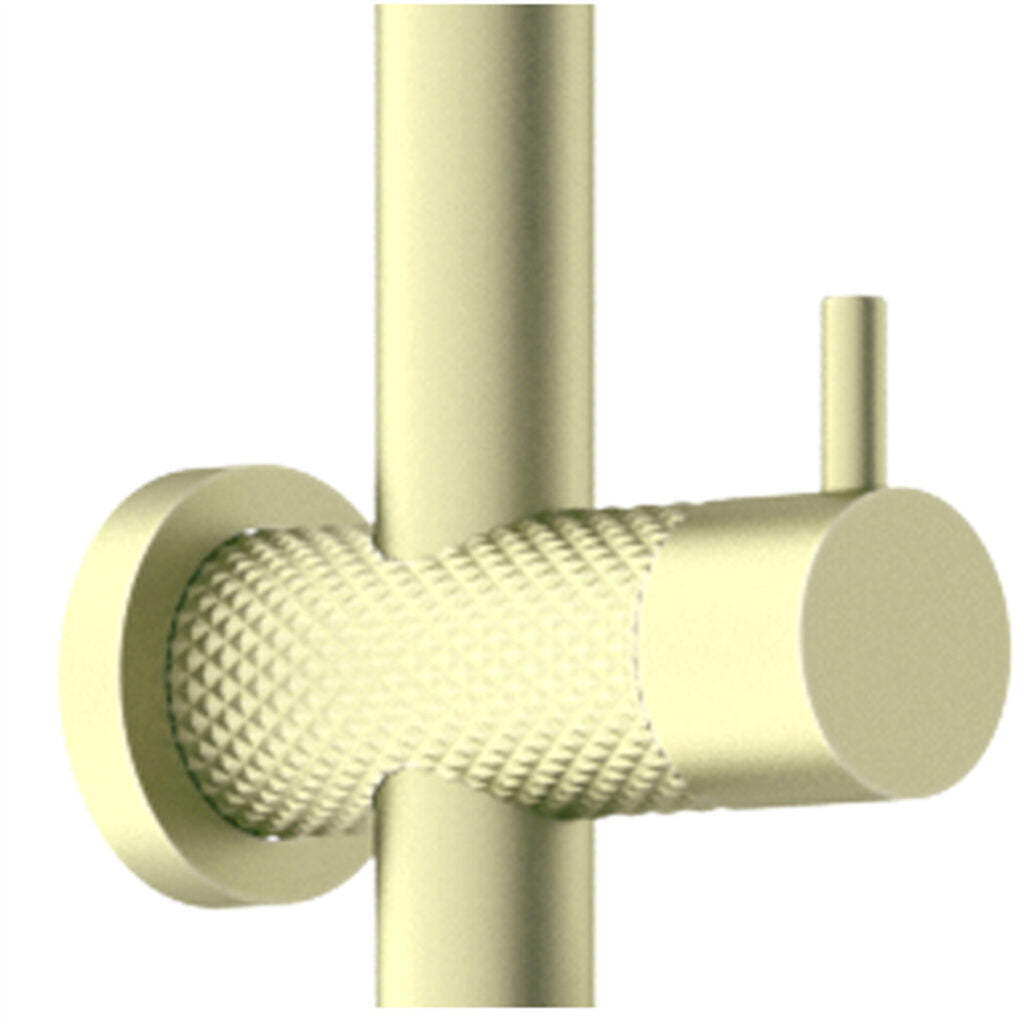 Nero Opal Twin Shower Set - Brushed Gold