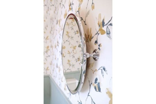 Turner Hastings Mayer Oval Mirror - Chrome