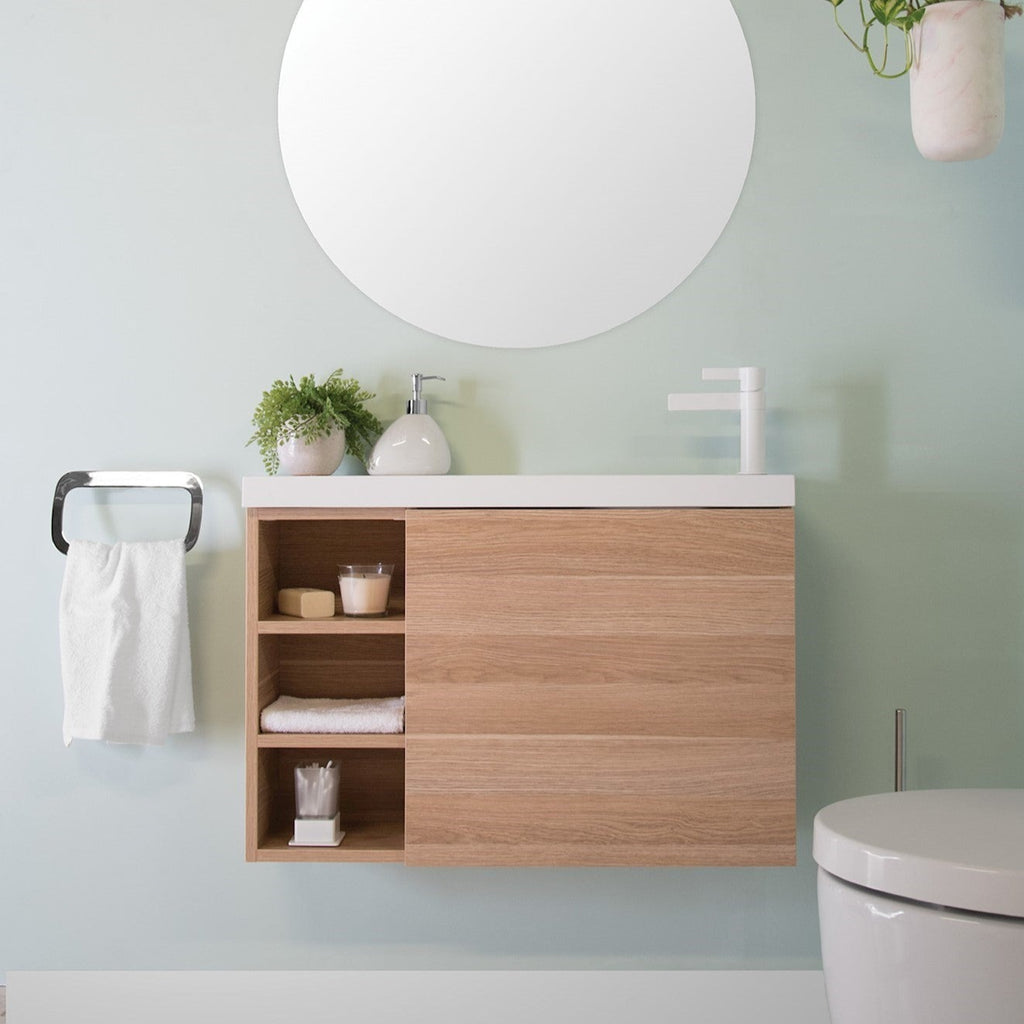 ADP Petite Shelf Wall Hung Vanity - Wellsons