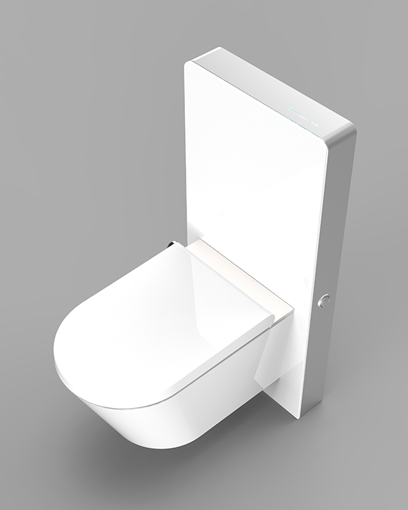 Gallaria Alta Column Wall Hung Electric Smart Toilet Suite