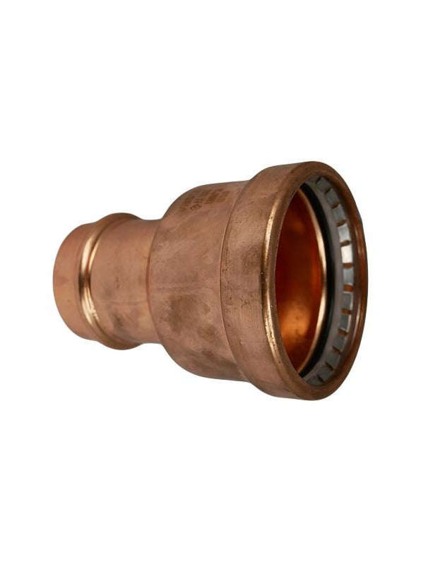 Copper Press Reducing Coupling Water 80MM X 65MM - Wellsons