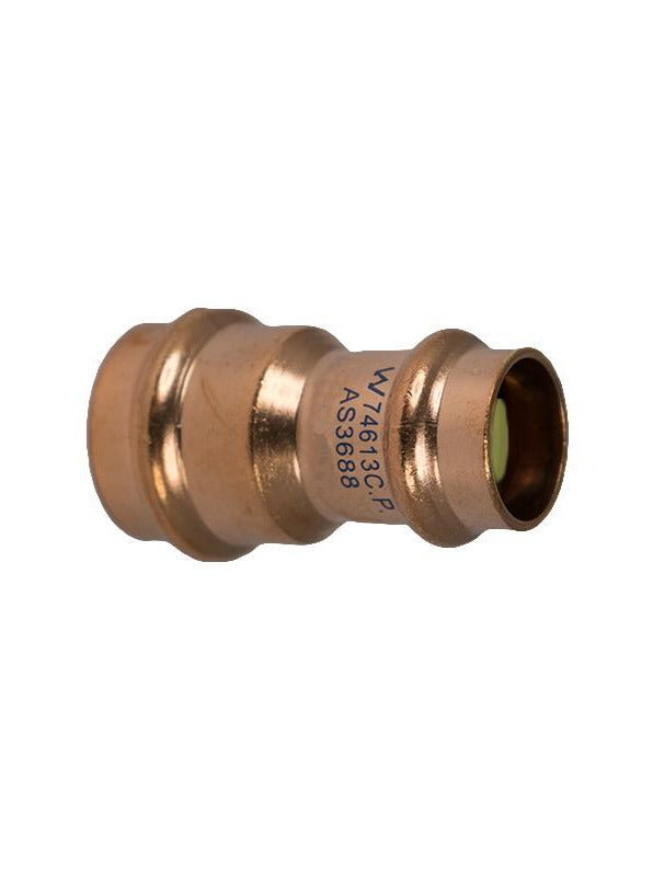 Copper Press Reducing Coupling Gas 25MM X 20MM - Wellsons