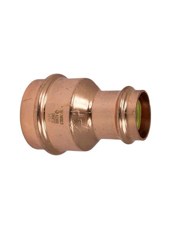 Copper Press Reducing Coupling Gas 50MM X 32MM - Wellsons