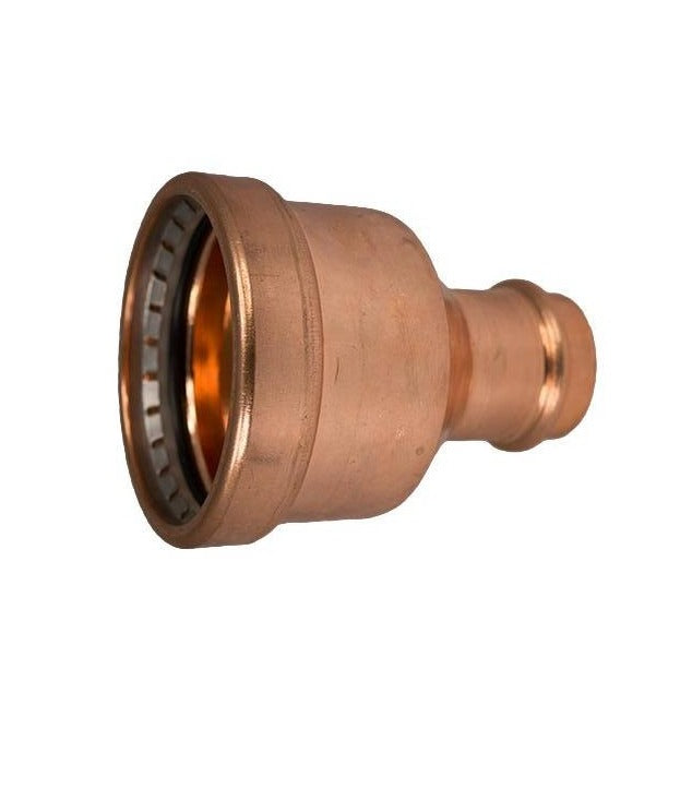 Copper Press Reducing Coupling Water 65MM X 50MM - Wellsons