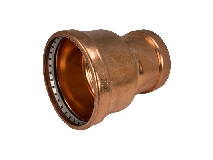 Copper Press Reducing Coupling Water 80MM X 50MM - Wellsons