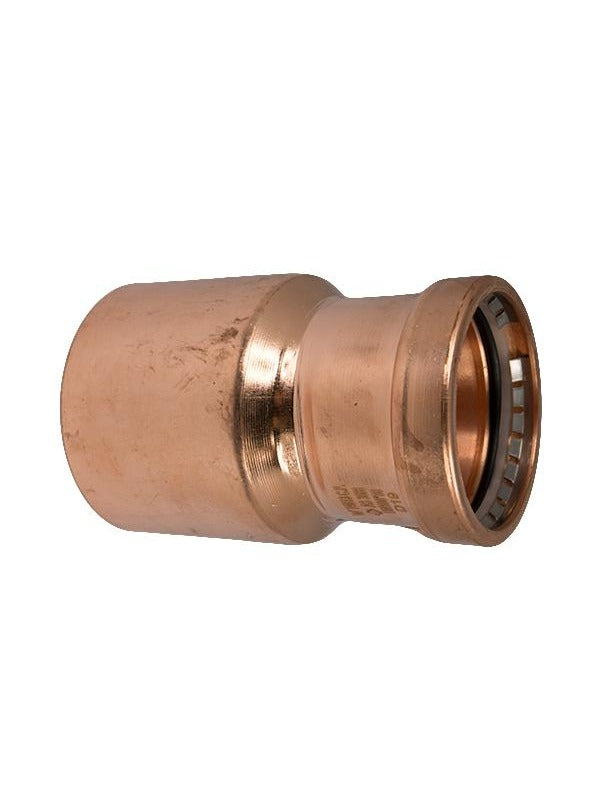 Copper Press Fitting Reducer Water 100MM X 80MM - Wellsons