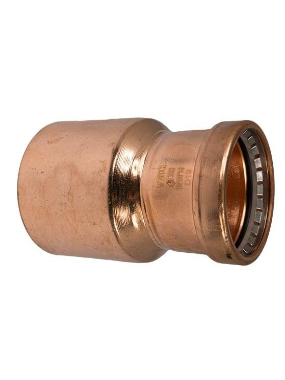 Copper Press Fitting Reducer Water 65MM X 50MM - Wellsons