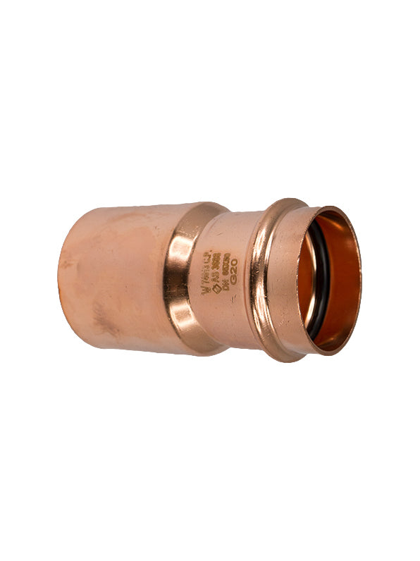 Copper Press Fitting Reducer Water 50MM X 32MM - Wellsons