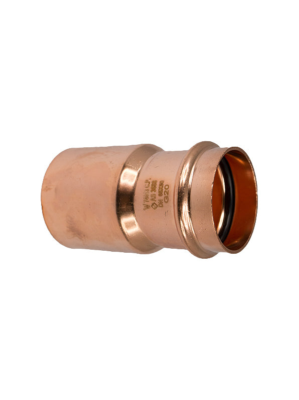 Copper Press Fitting Reducer Water 40MM X 32MM - Wellsons