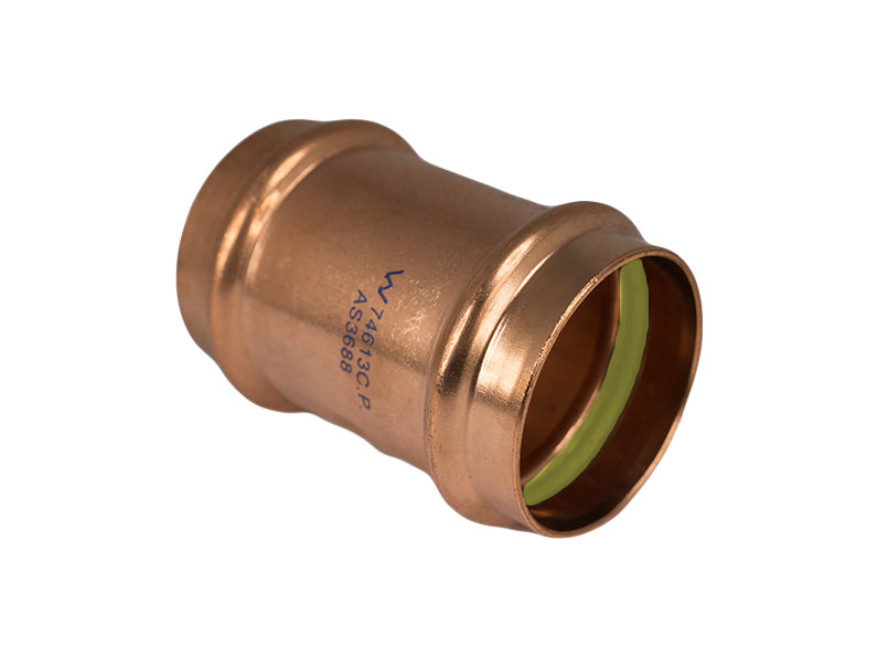 Copper Press Slip Coupling Gas 50MM - Wellsons