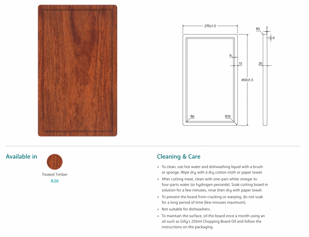 Fienza Hana Chopping Board