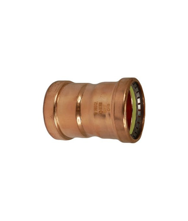 Copper Press Straight Coupling Gas 100MM - Wellsons