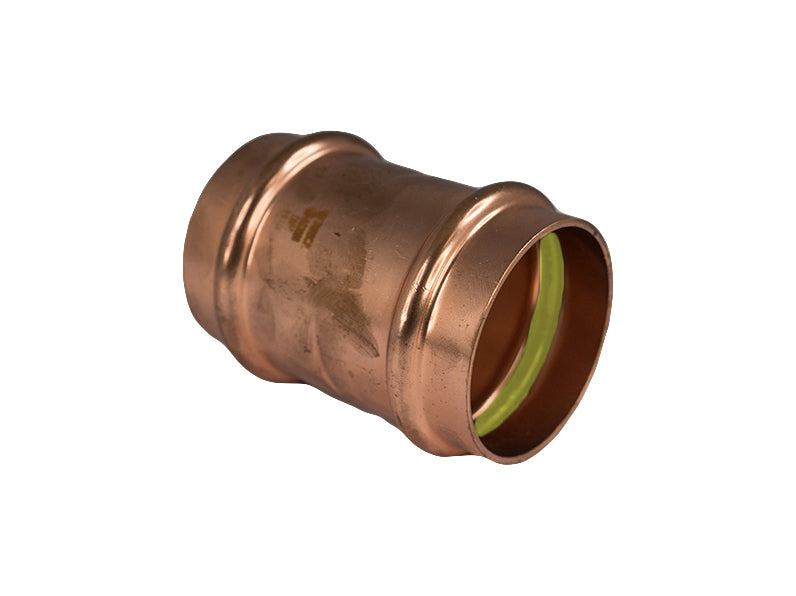 Copper Press Straight Coupling Gas 50MM - Wellsons