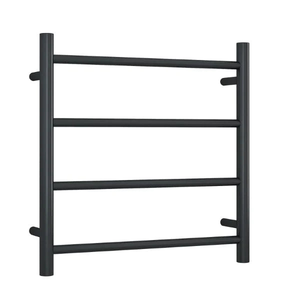 Thermogroup 12V 4 Bar 550mm Heated Towel Ladder - Matte Black