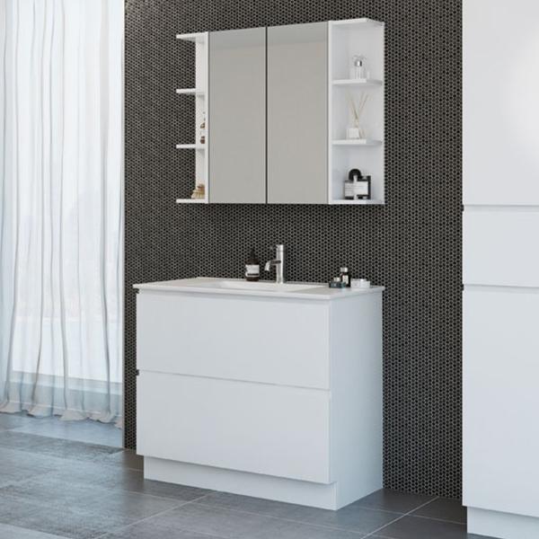 Timberline Nevada Plus Floor Standing Vanity with Alpha Ceramic Top - Wellsons