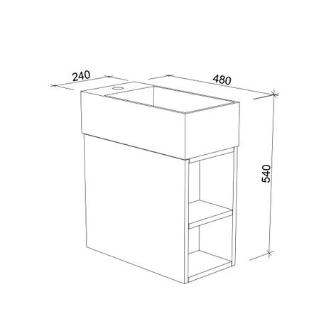 Timberline Lottie Wall Hung Vanity - Wellsons