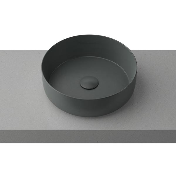Timberline Allure Above Counter Basin - Matte Grey - Wellsons