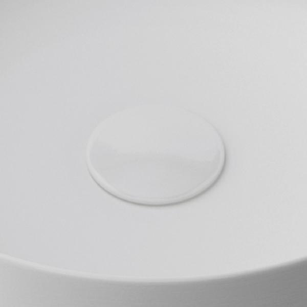 Timberline Allure Basin Waste - Gloss White - Wellsons