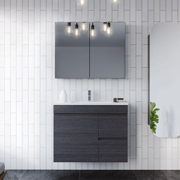 Timberline Bargo Wall Hung Vanity with Alpha Ceramic Top