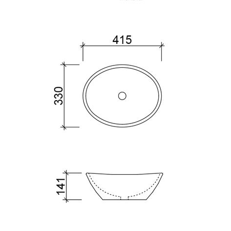Timberline Elite Above Counter Basin - Wellsons