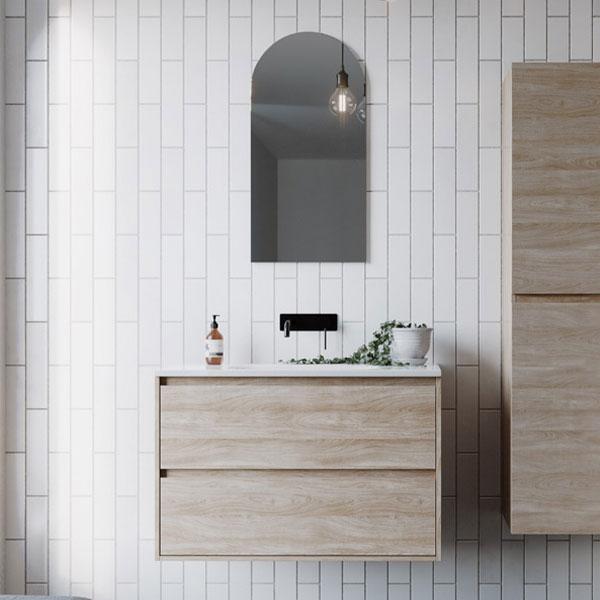 Timberline Grange Wall Hung Vanity with Alpha Ceramic Top - Wellsons