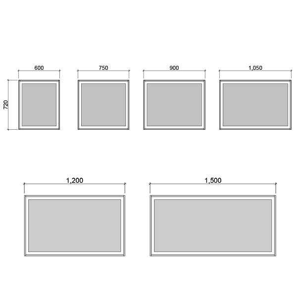 Timberline Halifax Mirror - Wellsons