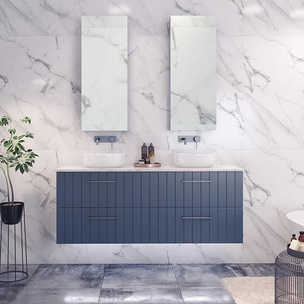 Timberline Henley Wall Hung Vanity With Above Counter Basin - Wellsons