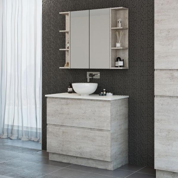 Timberline Nevada Plus Floor Standing Vanity with Above Counter Basin - Wellsons
