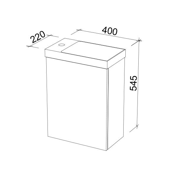 Timberline Ollie Wall Hung Vanity - Wellsons