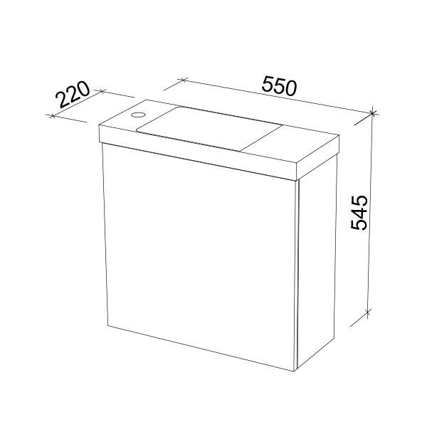 Timberline Ollie Wall Hung Vanity - Wellsons