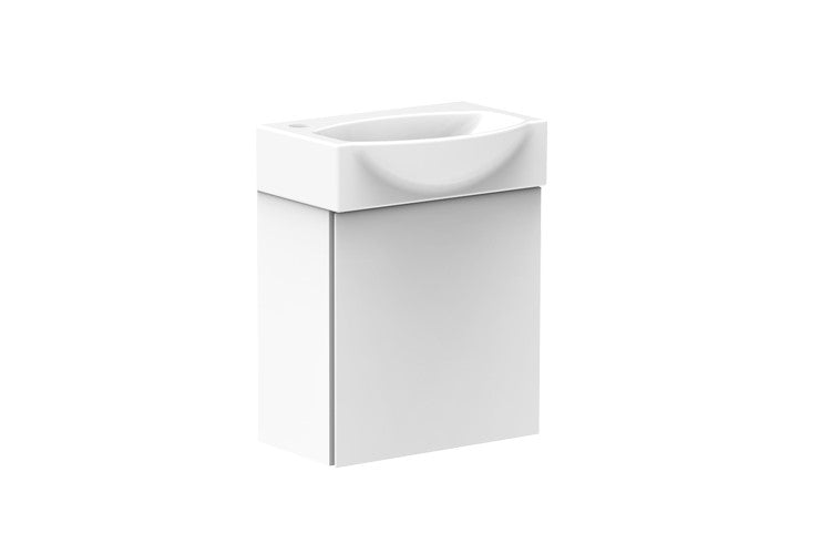 ADP Tiny Semi-Recessed Wall Hung Vanity 400mm - Wellsons