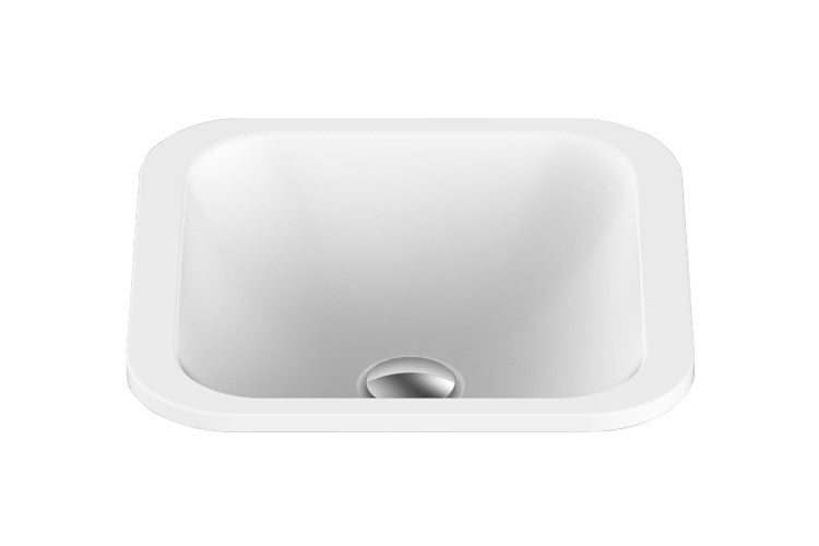 ADP Honour Solid Surface Under Counter Basin - Gloss White - Wellsons