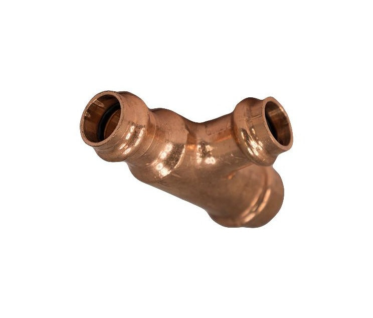 Copper Unequal Tee Water 20MM X 15MM X 15MM - Wellsons