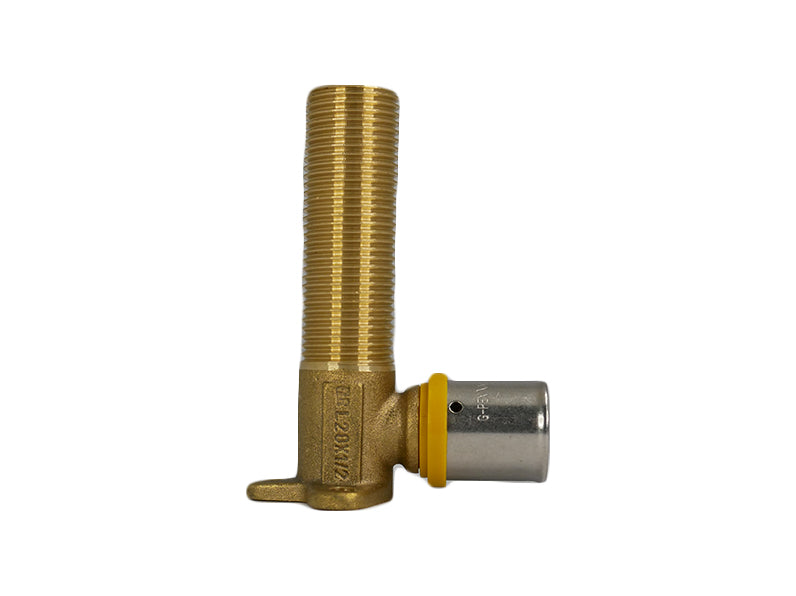 G-Pex Wall Plated Male Elbow (No.19) 20MM X 1/2" X 90MM - Wellsons